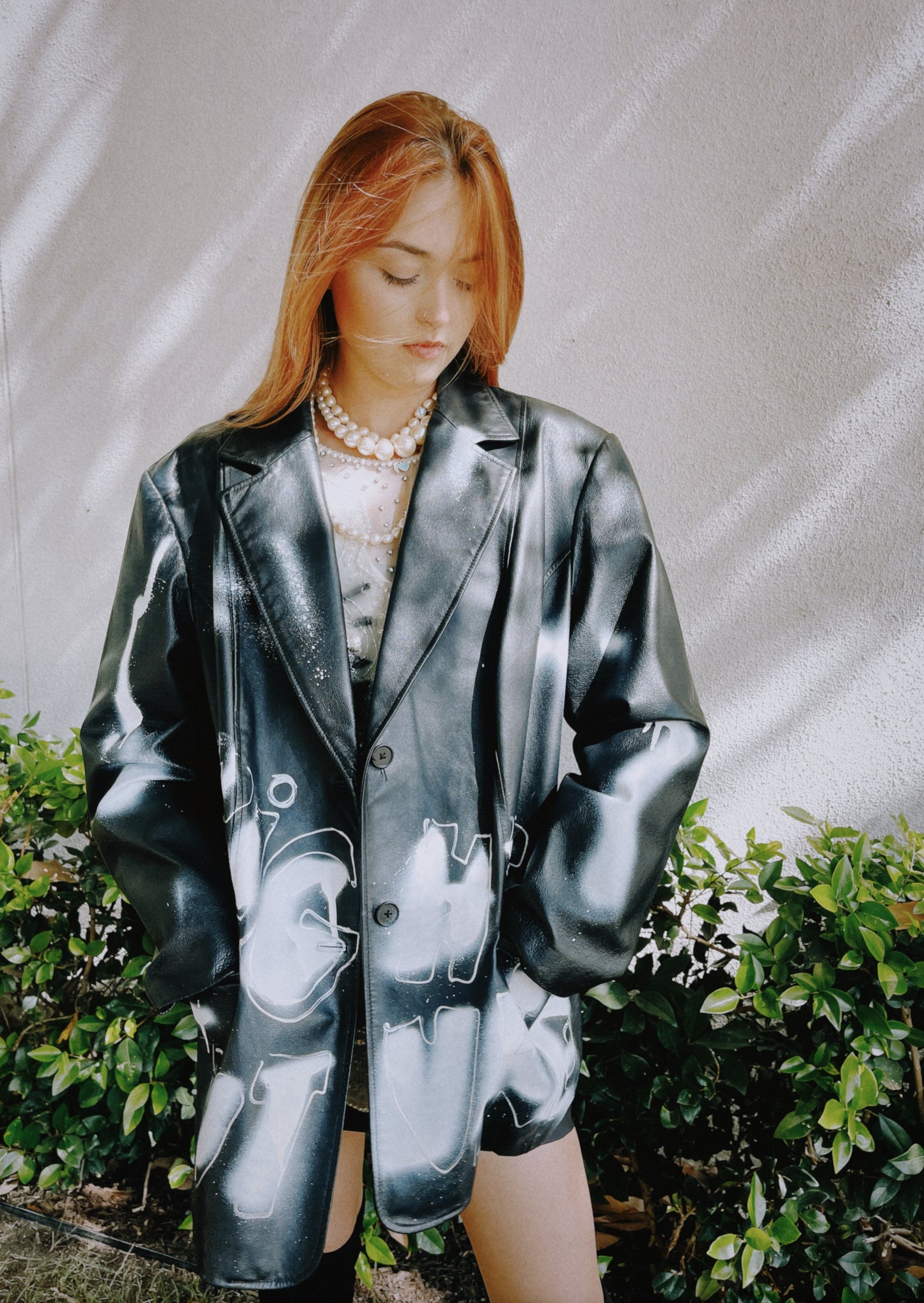 BIG ENERGY AUTHENTIC LEATHER JACKET