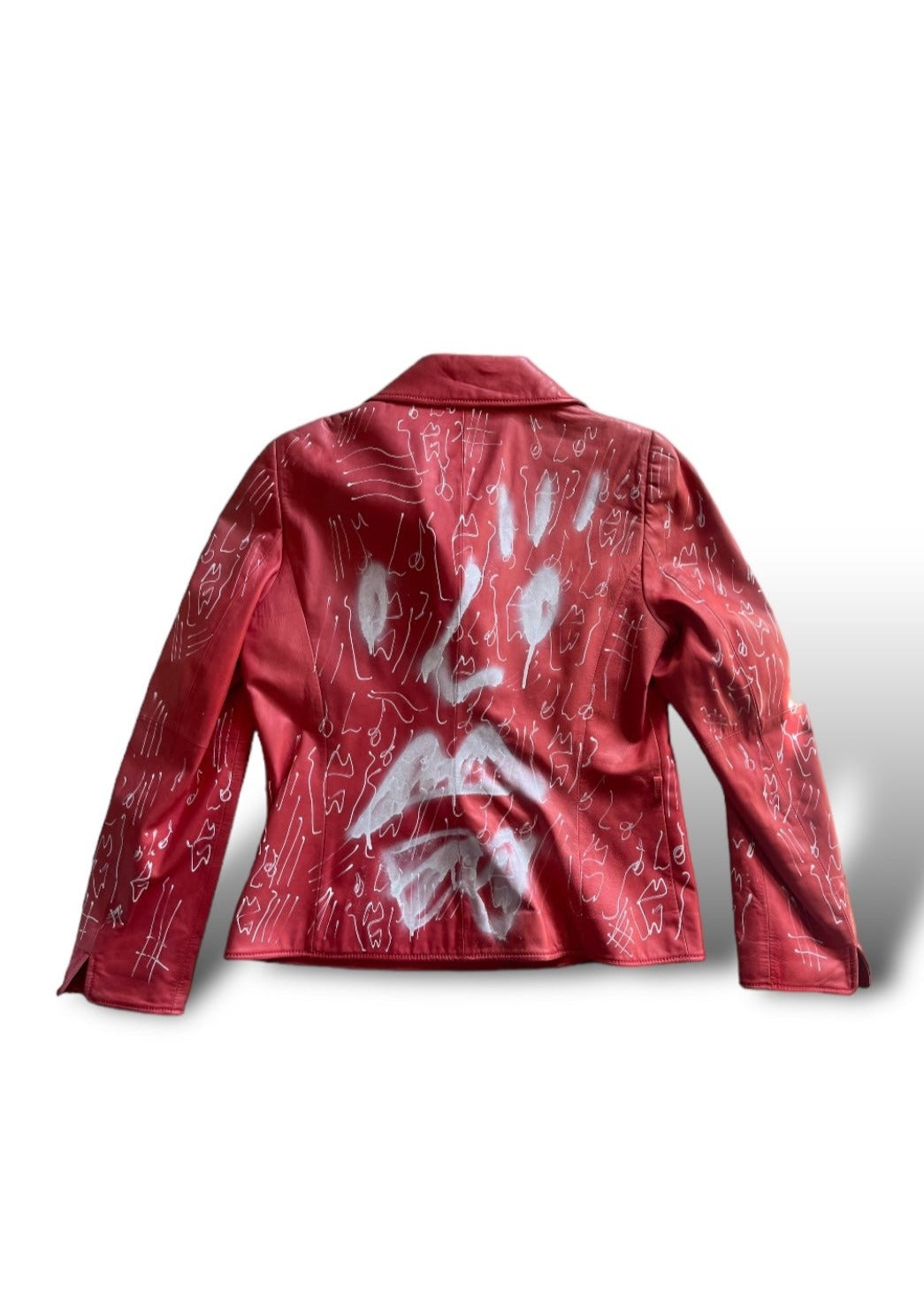 RED HOT LEATHER JACKET