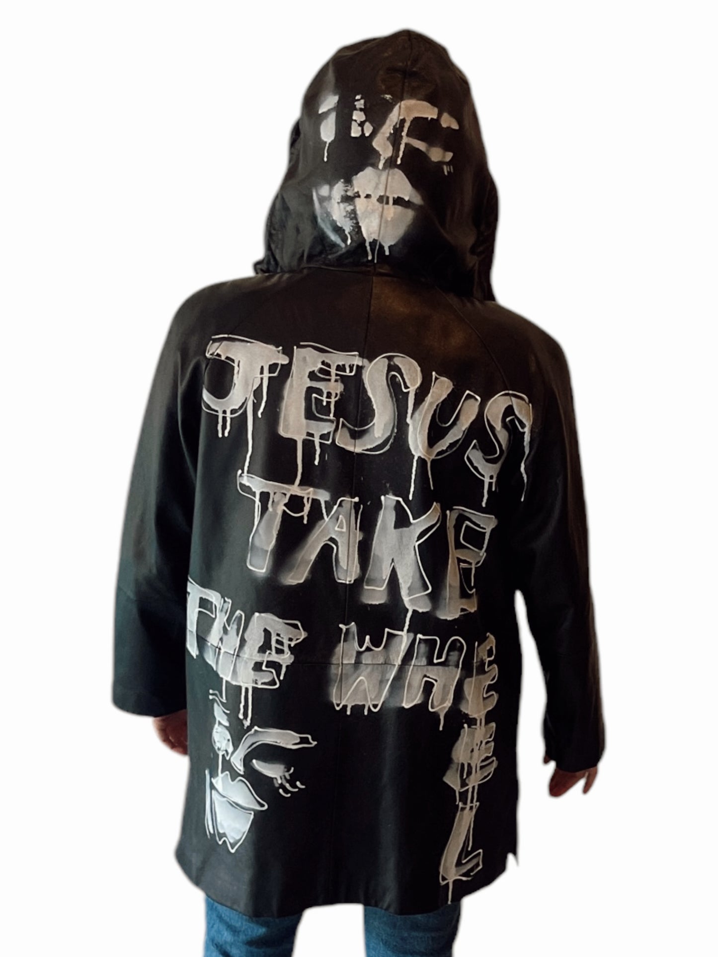 TAKE THE WHEEL LEATHER JACKET
