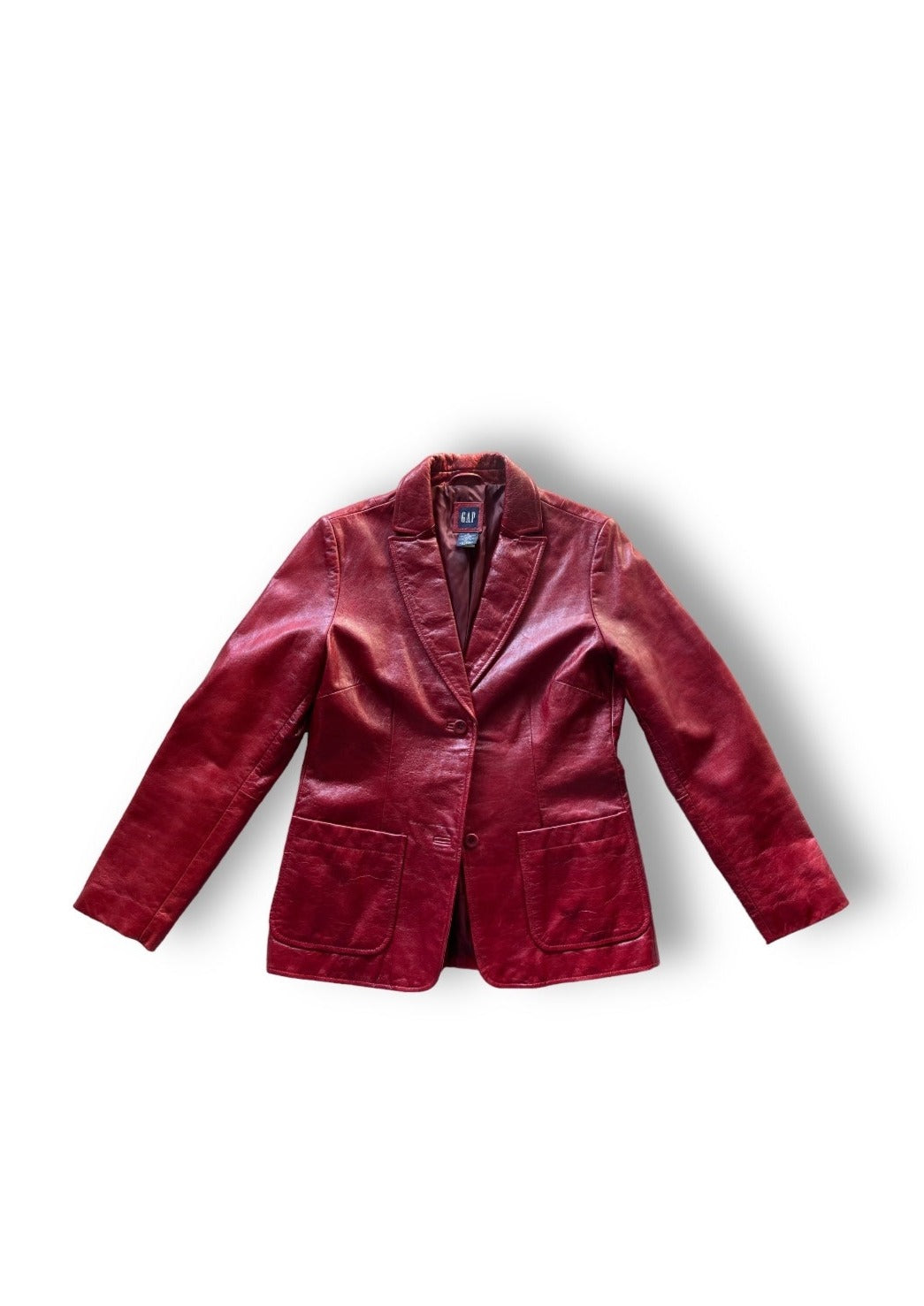 KEEP GOING AUTHENTIC LEATHER JACKET