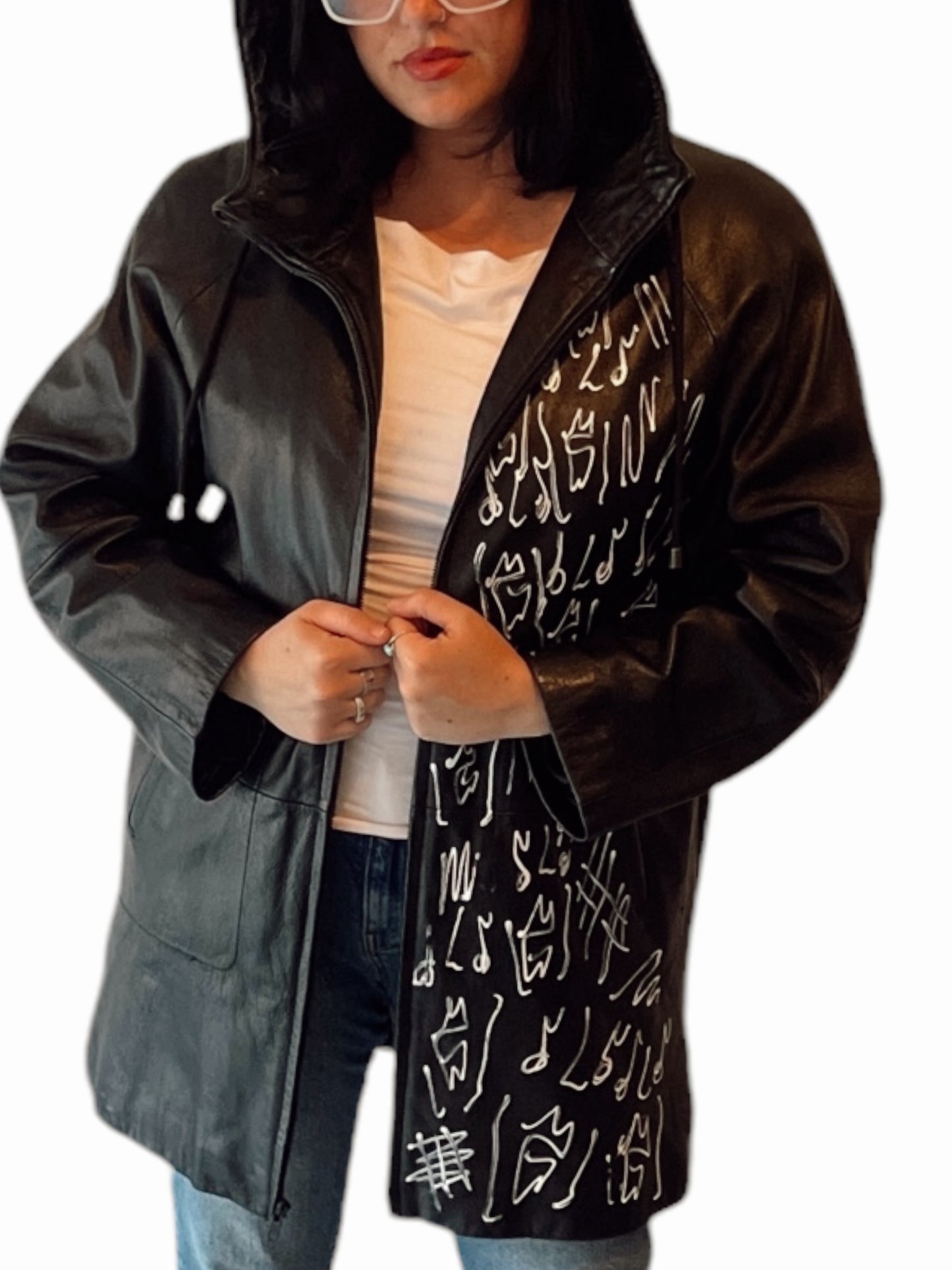 TAKE THE WHEEL LEATHER JACKET