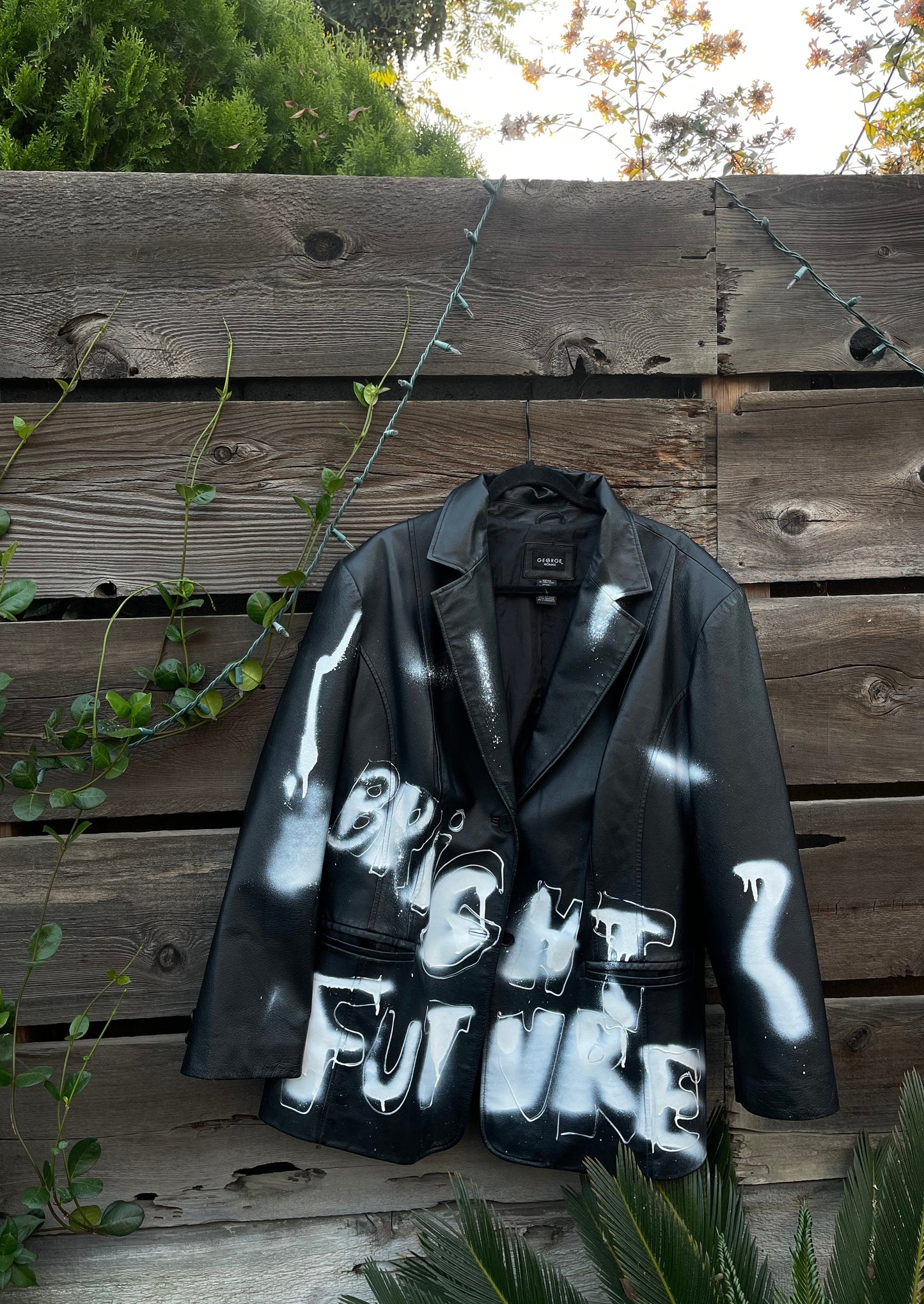 BIG ENERGY AUTHENTIC LEATHER JACKET