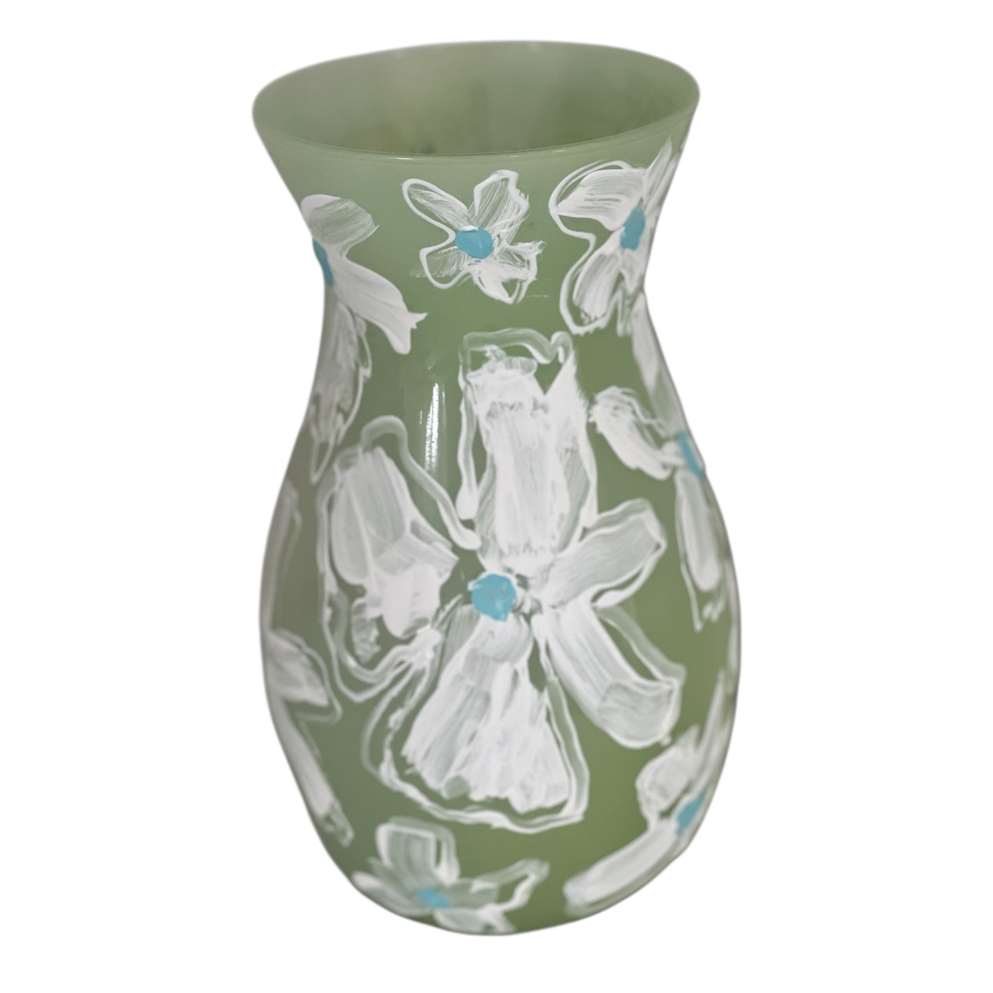 BY THE SEA HAND-PAINTED VASE