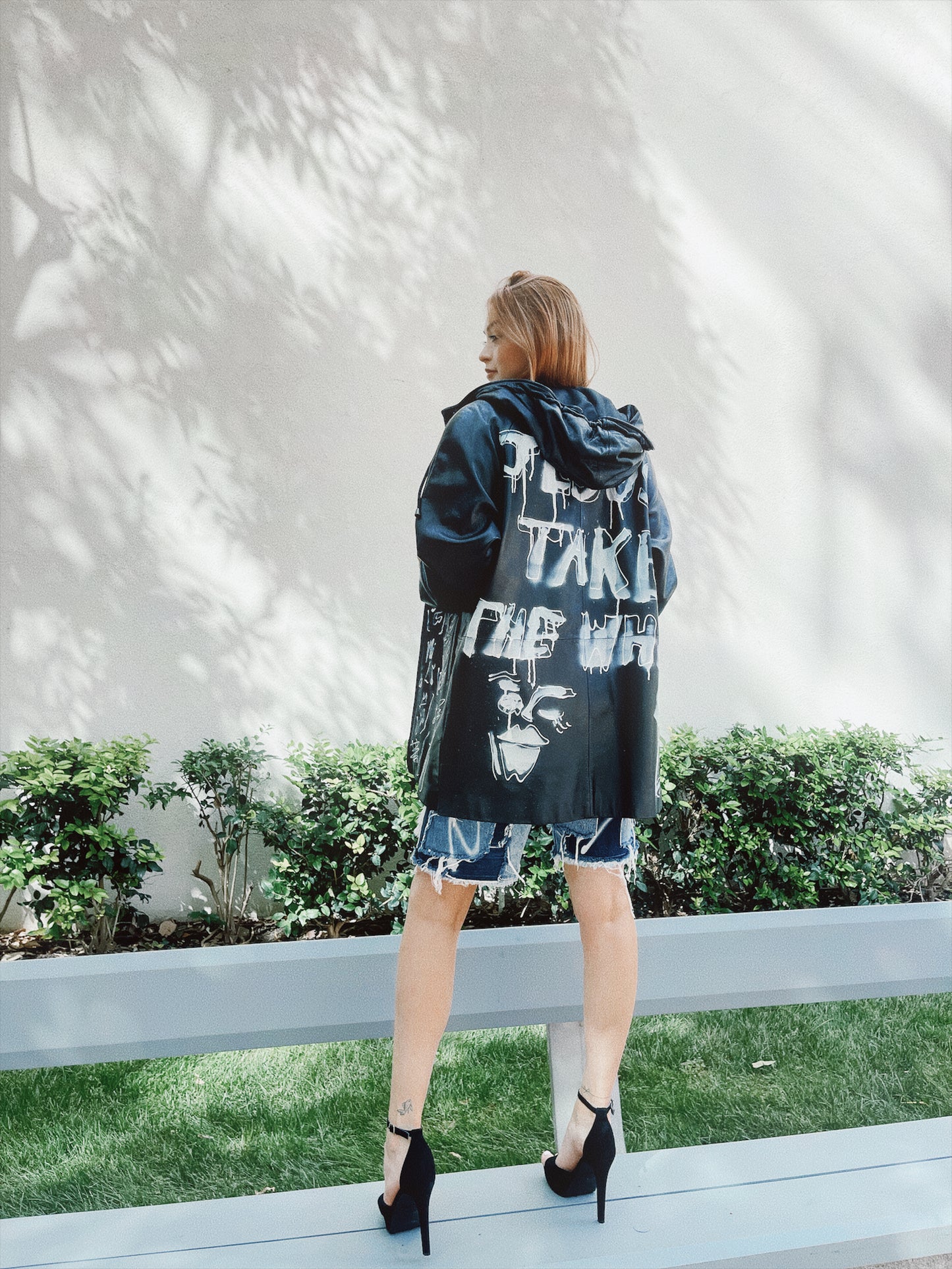 TAKE THE WHEEL LEATHER JACKET