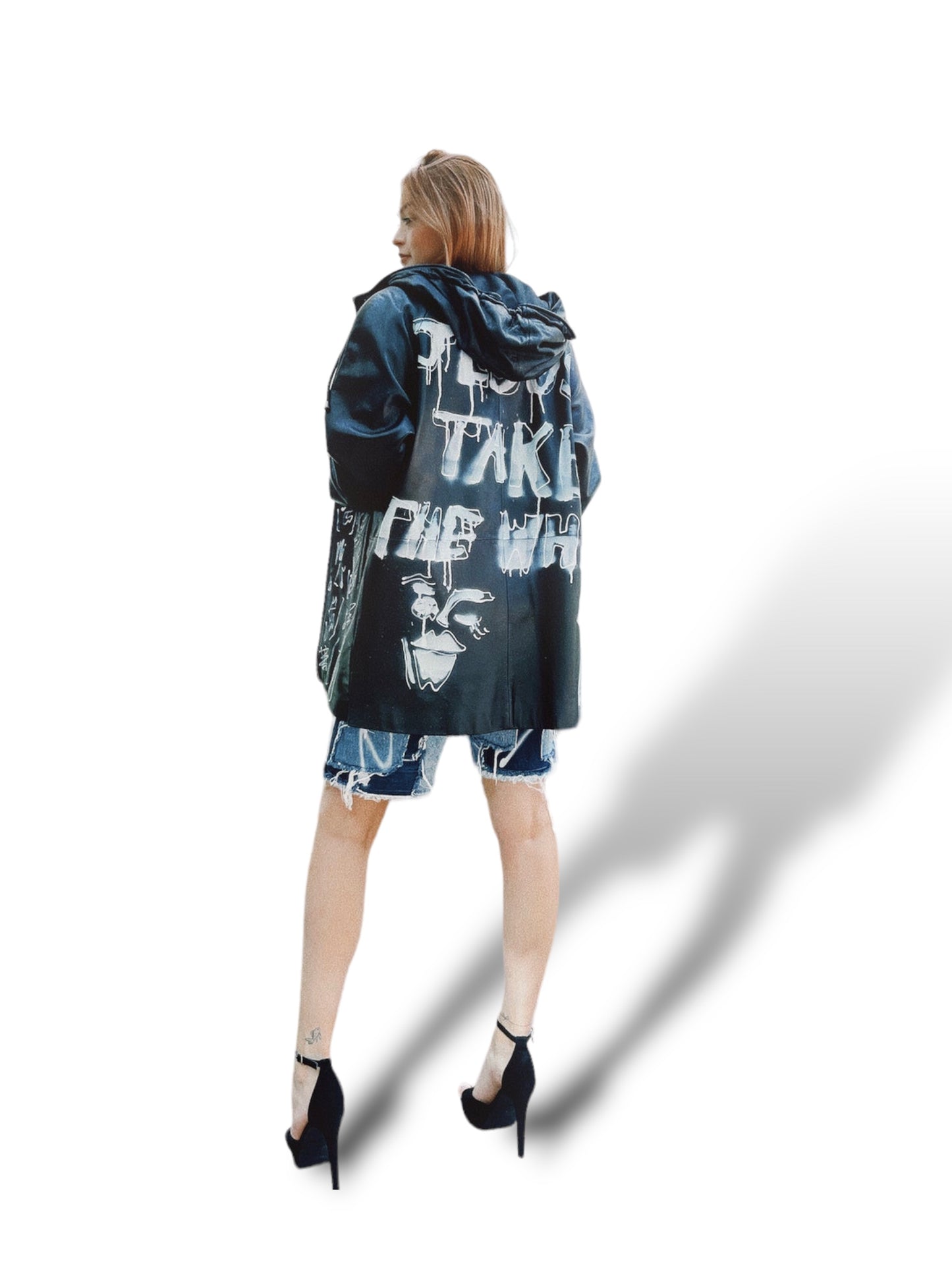 TAKE THE WHEEL LEATHER JACKET