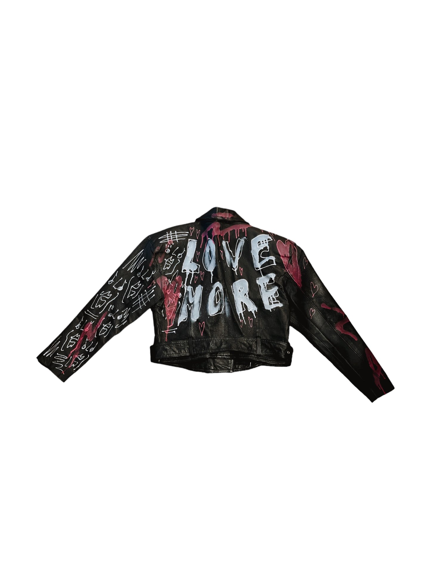 LOVE MORE LEATHER JACKET