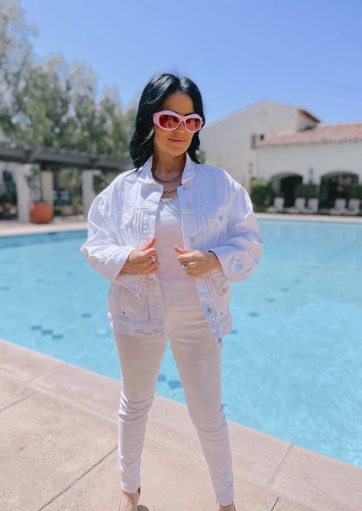 LOVE MORE DENIM JACKET