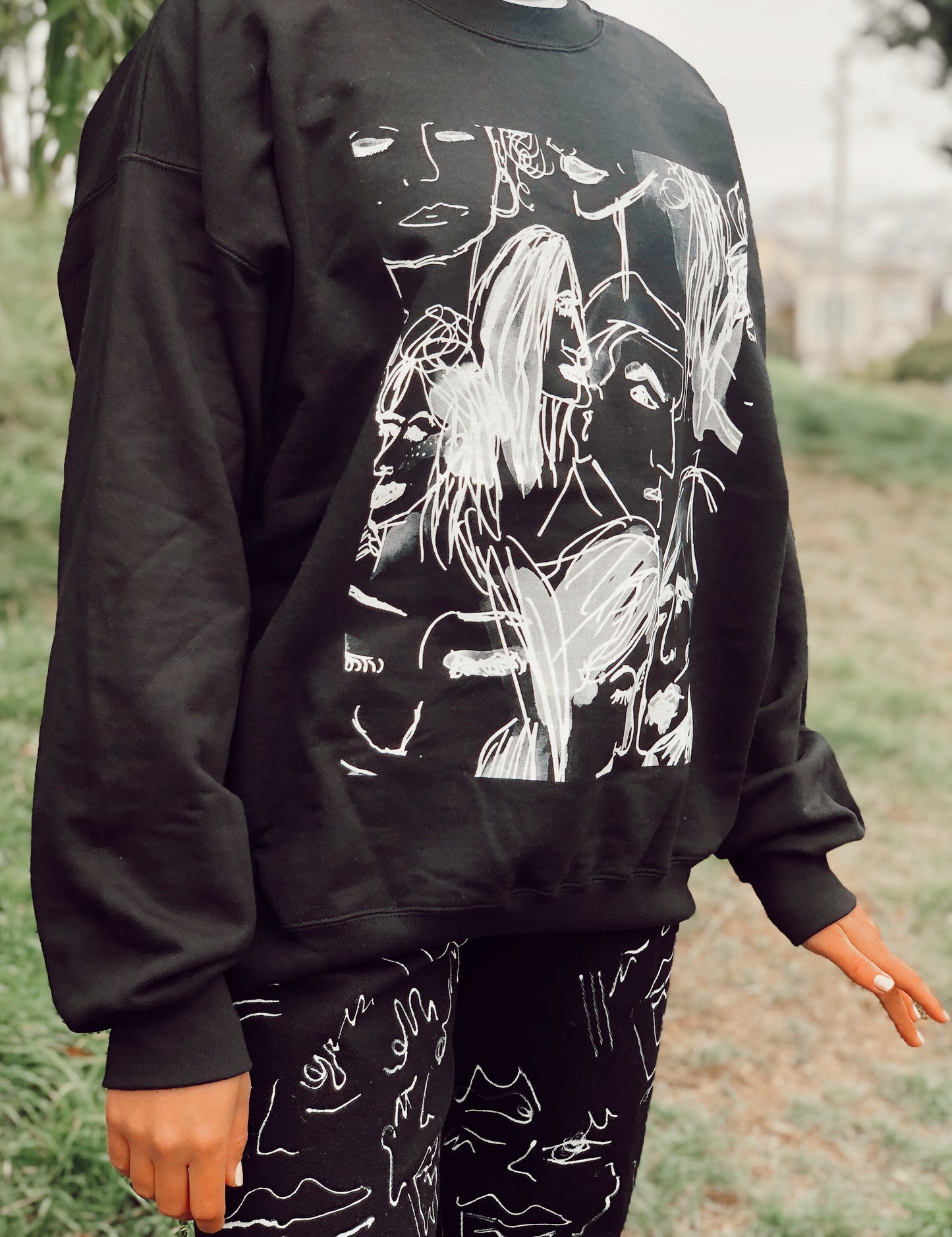 ORIGINAL B&W CREWNECK