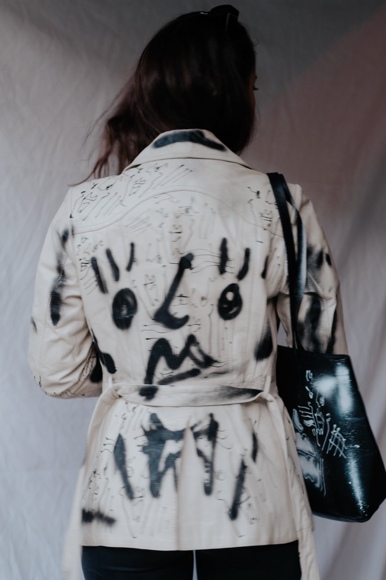 LOOK BACK AT IT LEATHER JACKET