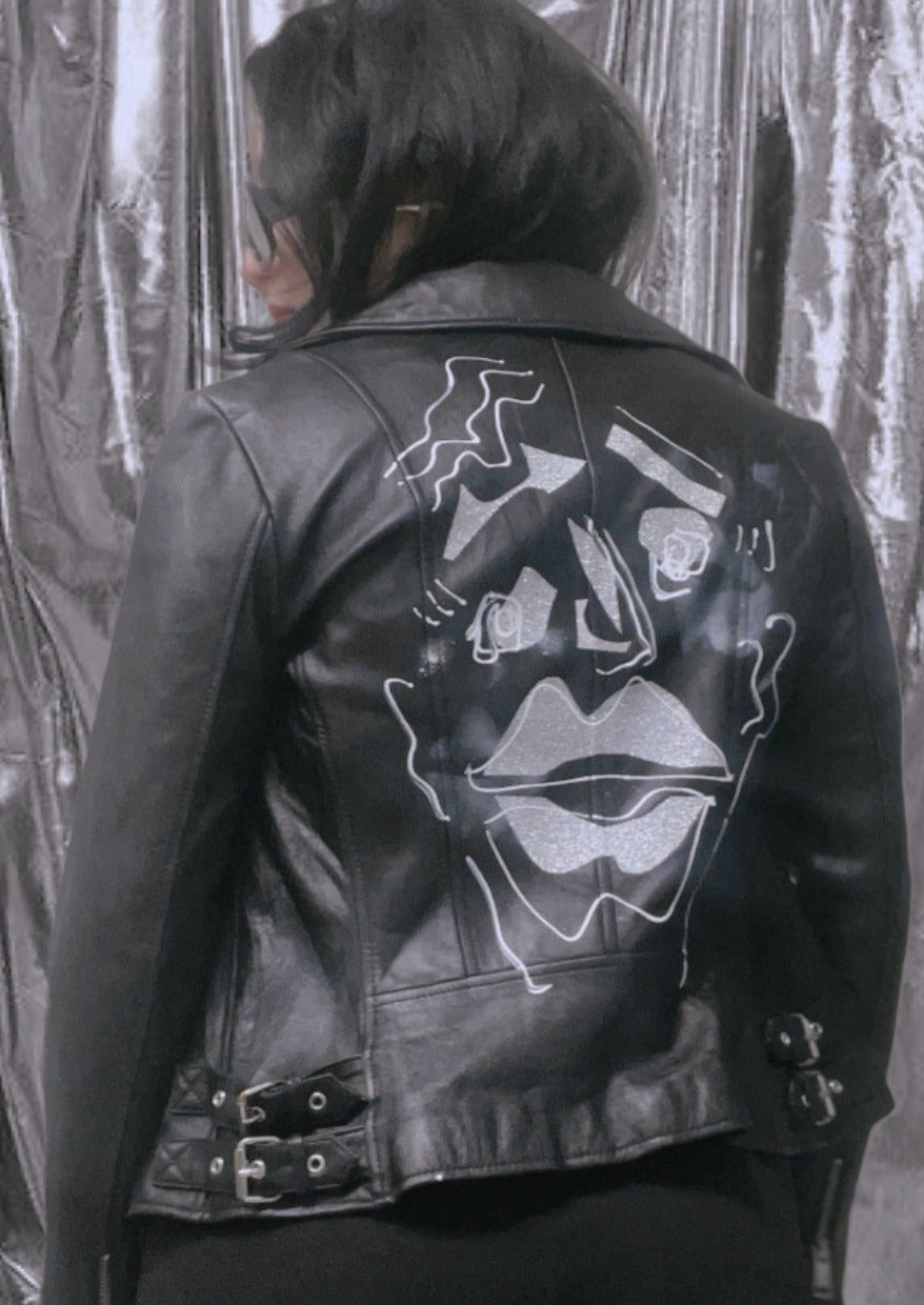 SHINE LEATHER JACKET