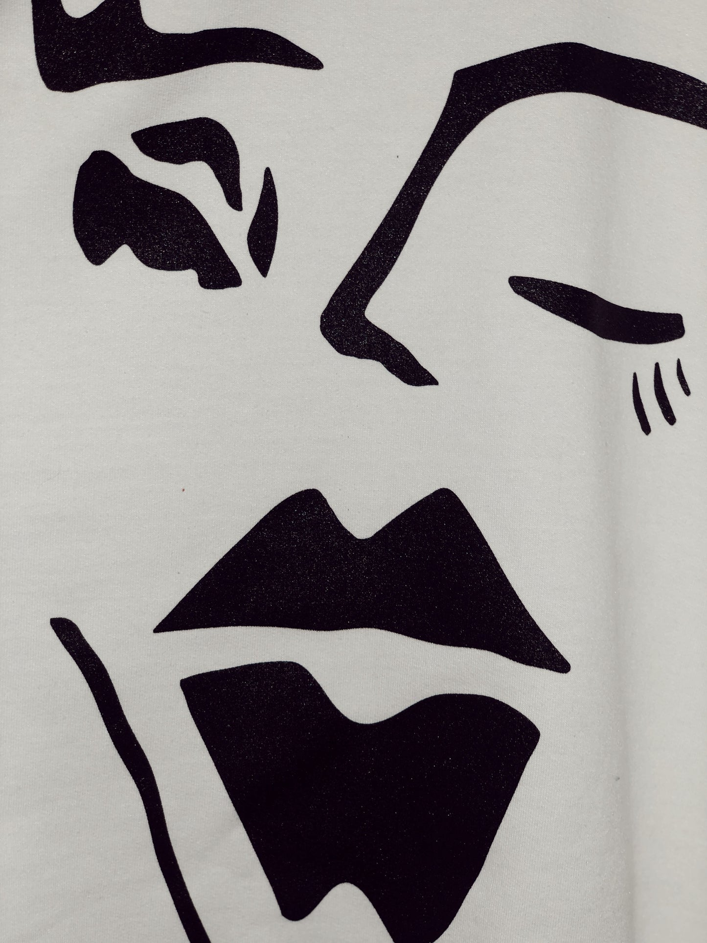 WINK FACE CREW (white)