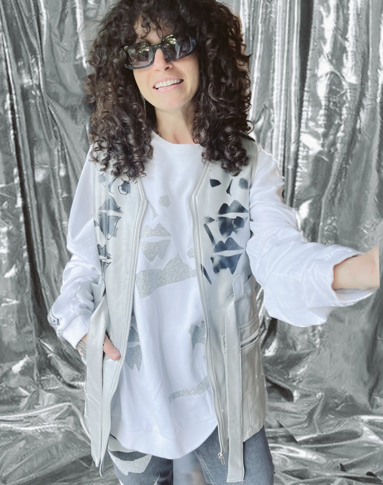 STARLIGHT ZIP UP VEST