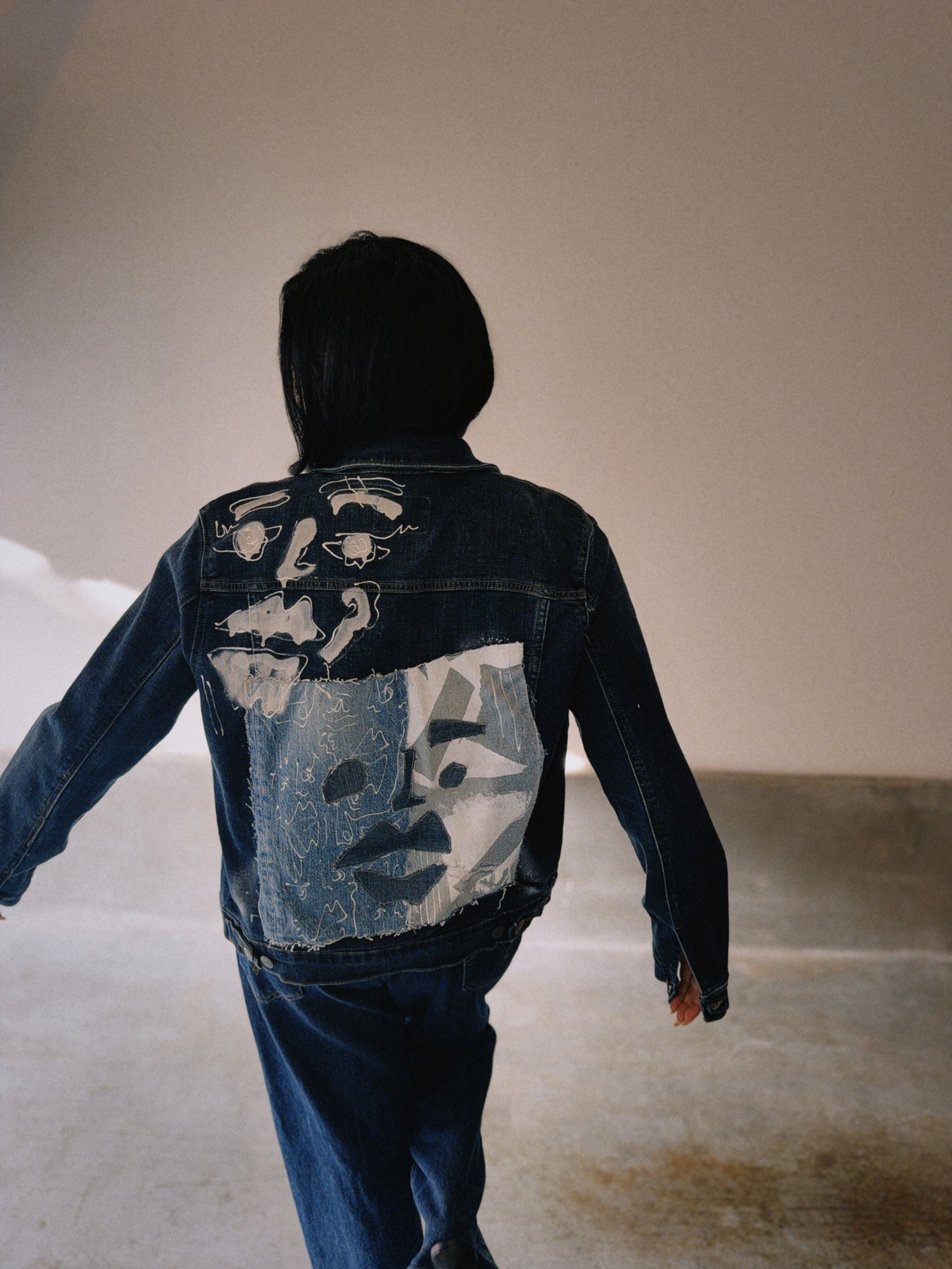 PUZZLE DENIM JACKET