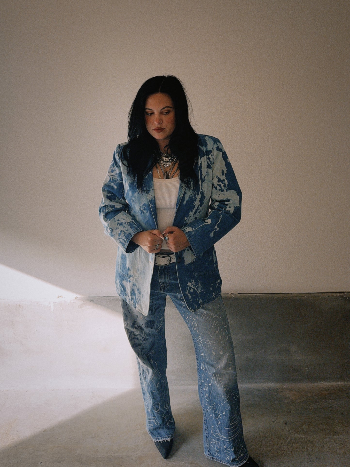 DREAM BIG DENIM BLAZER