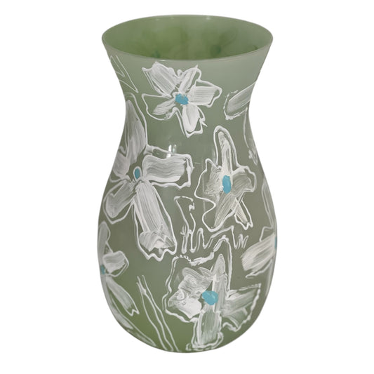 BY THE SEA HAND-PAINTED VASE
