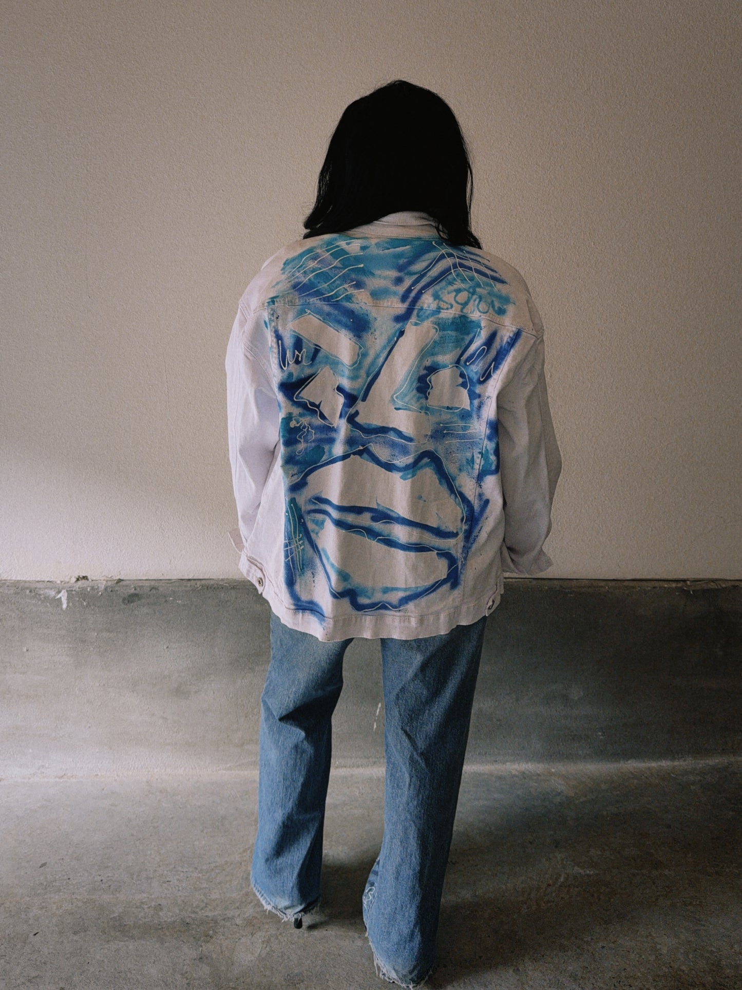 STAY WAVY DENIM JACKET