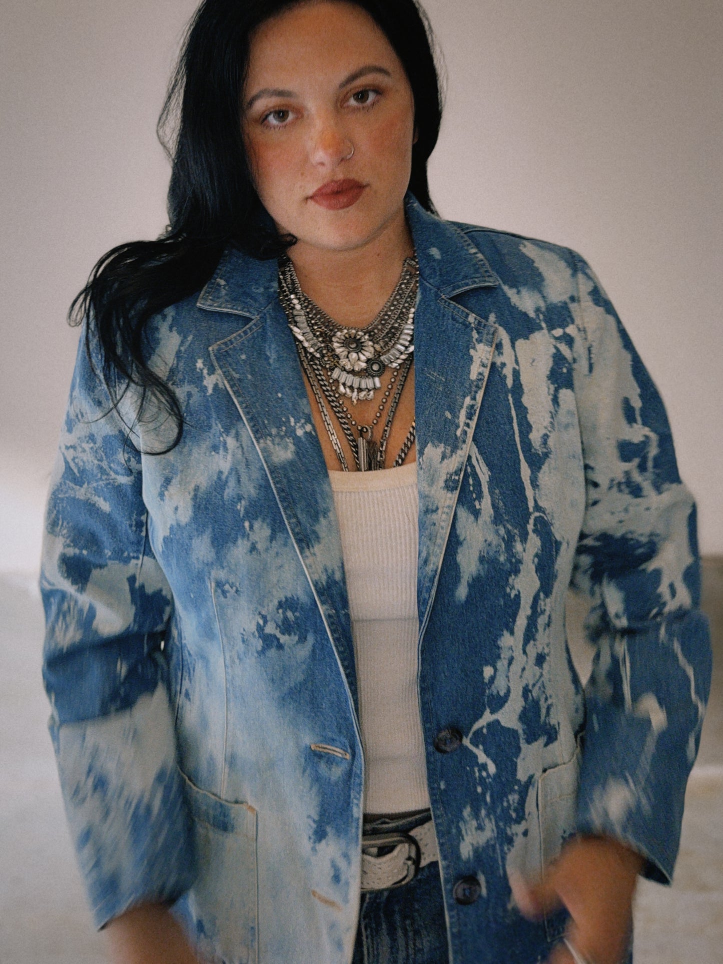 DREAM BIG DENIM BLAZER