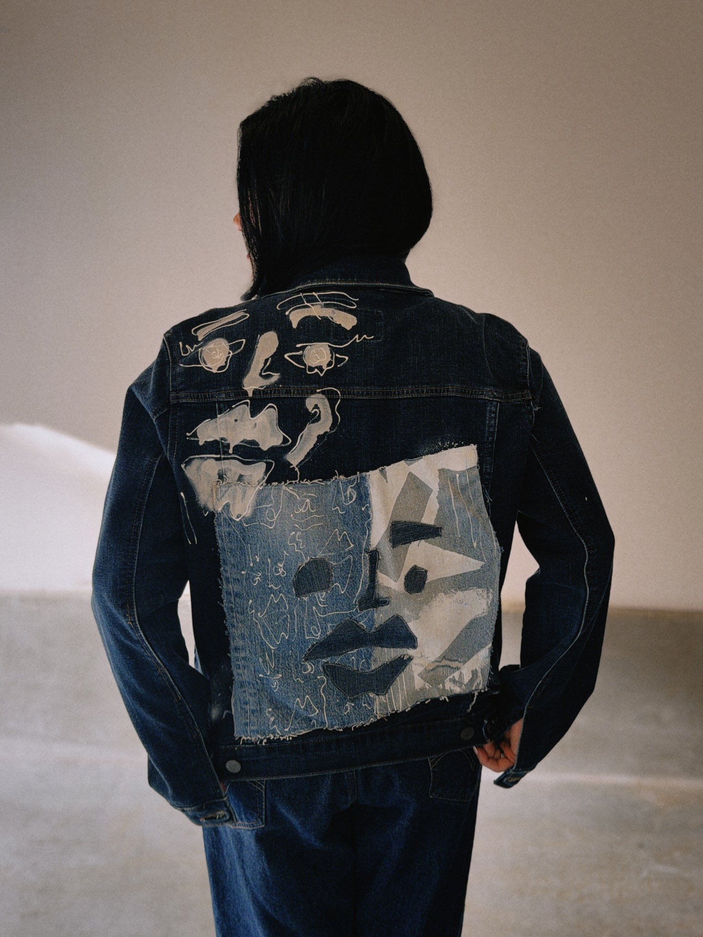 PUZZLE DENIM JACKET