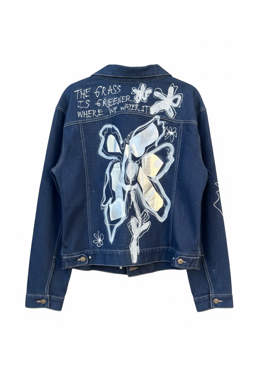 GRASS IS GREEN DENIM JACKET