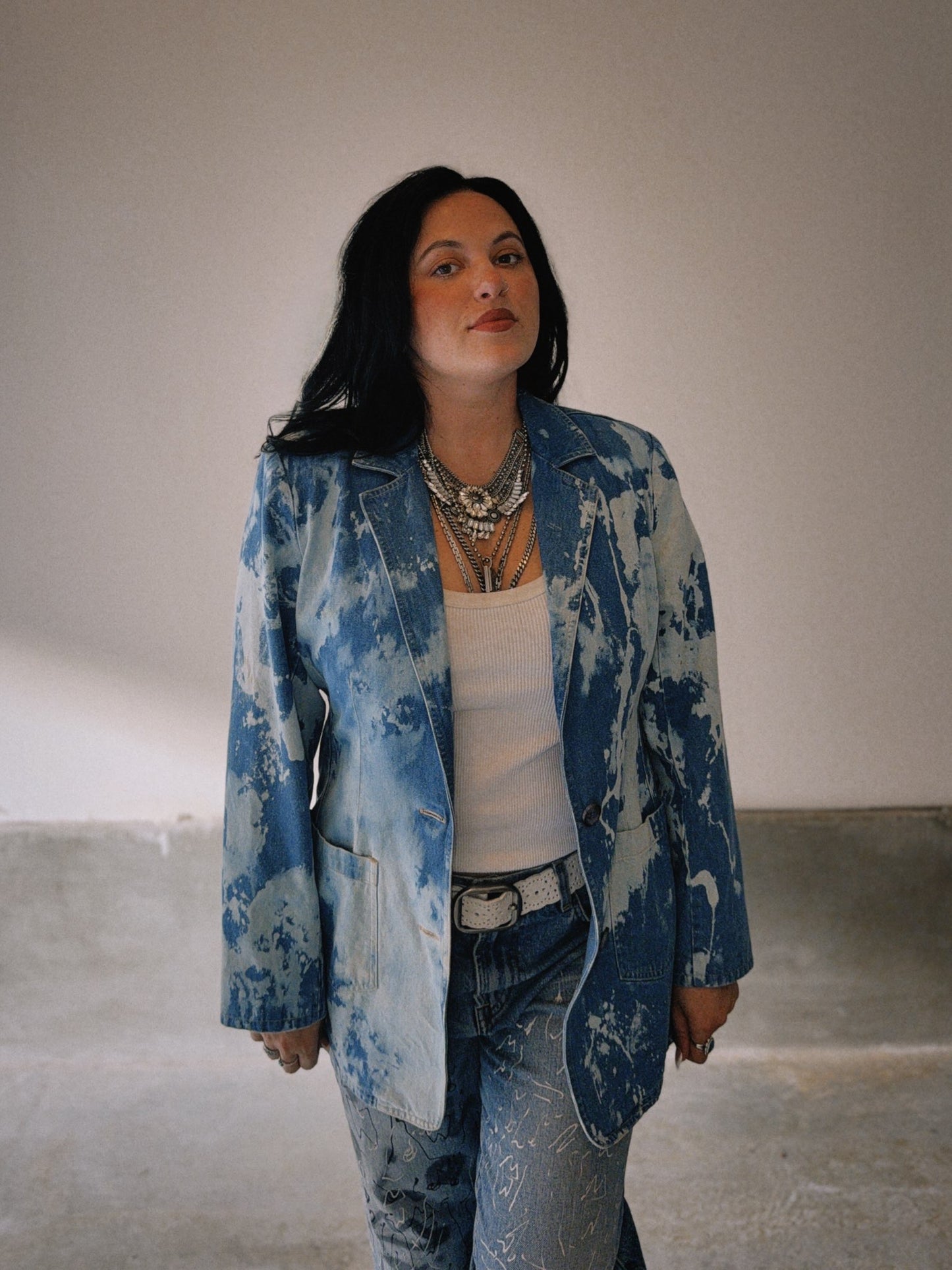DREAM BIG DENIM BLAZER