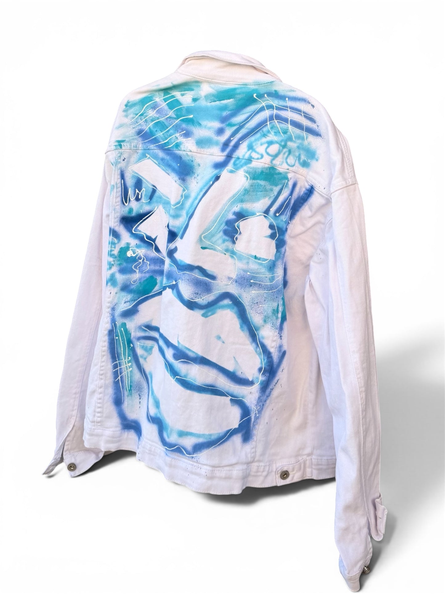 STAY WAVY DENIM JACKET
