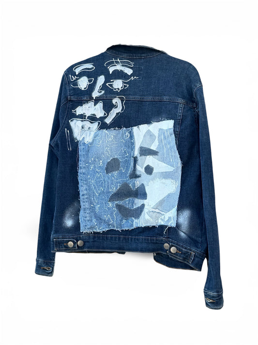 PUZZLE DENIM JACKET