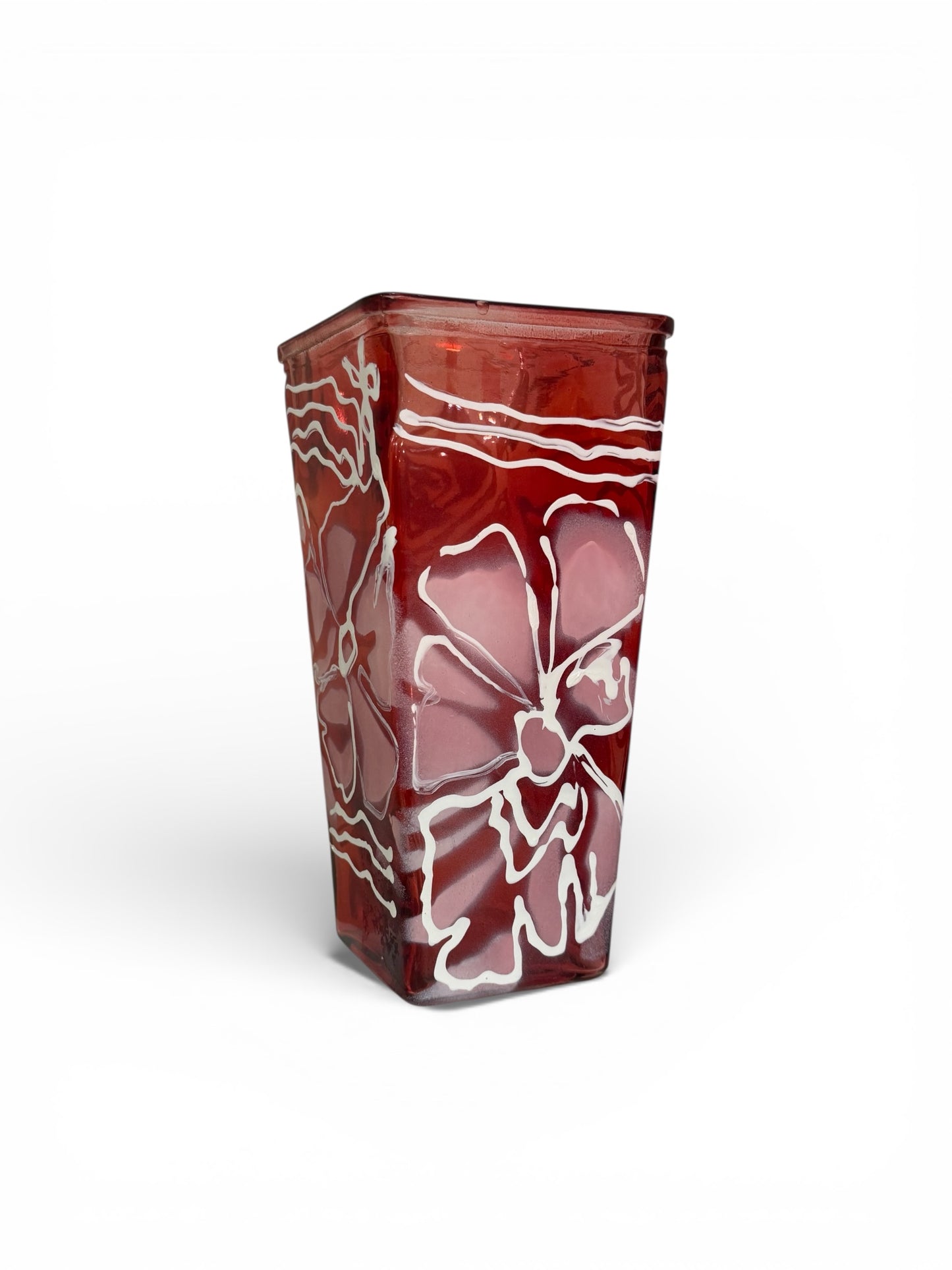 CRIMSON BLOOM VASE
