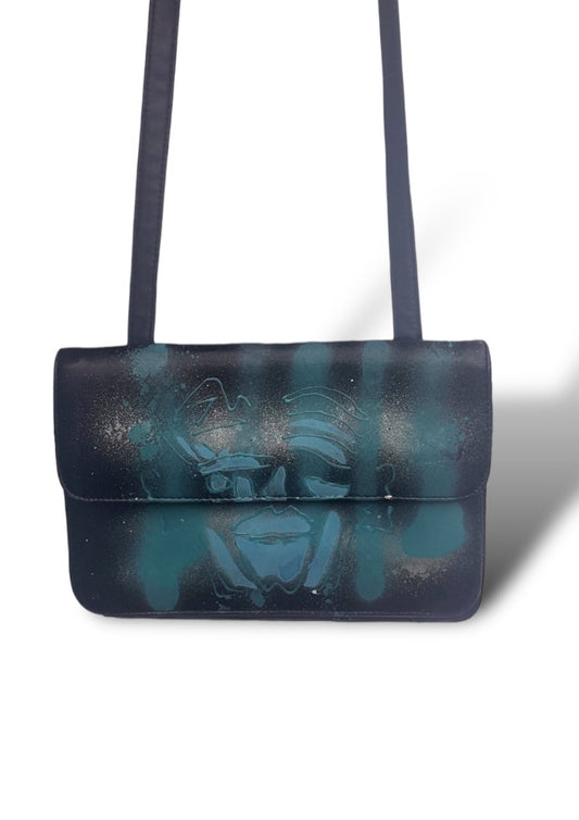 BLUE FACE BAG