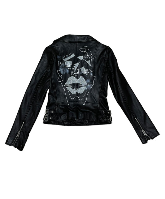 SHINE LEATHER JACKET