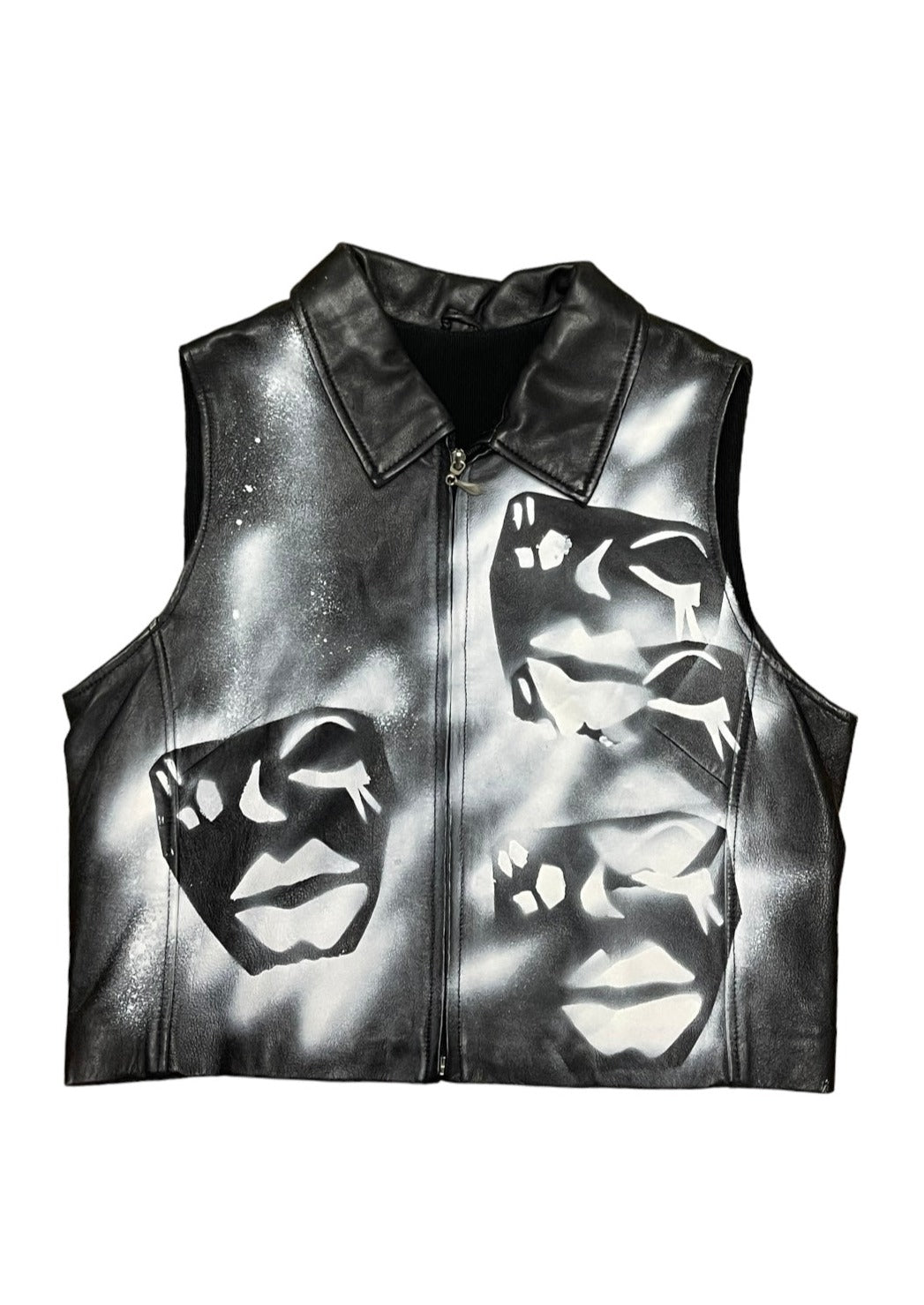 IN-VESTED LEATHER VEST